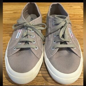 Superga Canvas Sneakers Shoes Camel Low Top Women’s - Size US 6
